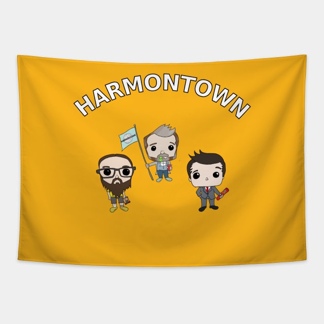 Come on down to Harmontown Tapestry by agrajag