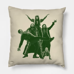Vampire Family Portrait Pillow