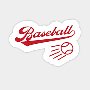 Classic Baseball Magnet