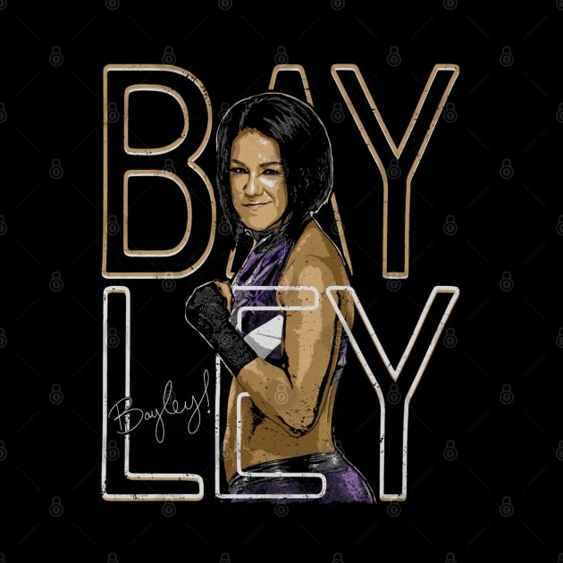 Bayley Name Outline by MunMun_Design