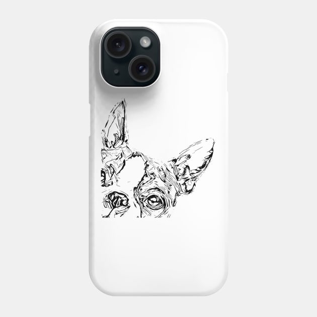 Bulldog Phone Case by Nimmersatt