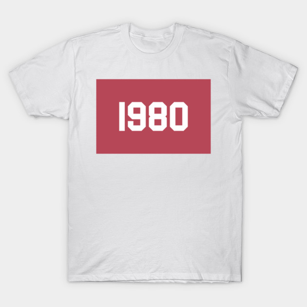 1980 Shirt Women S White Shirt Printed Tee Fashion Top