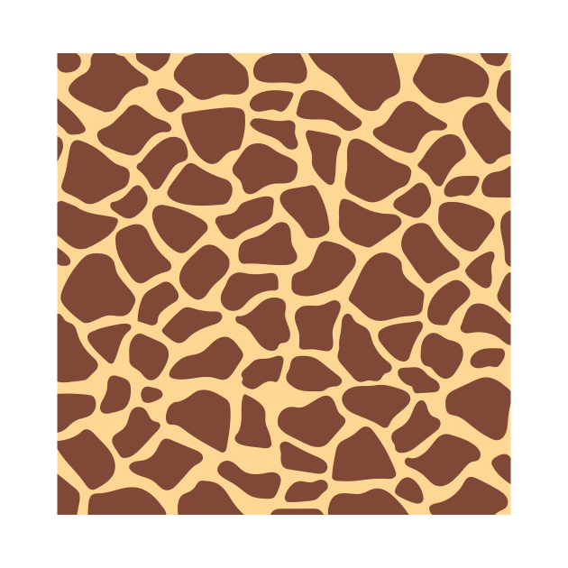 Giraffe print by Cathalo