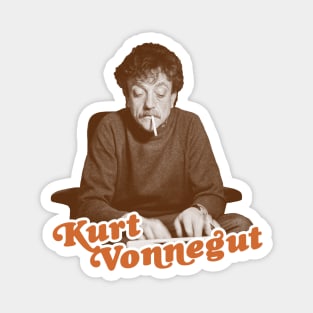 Vonnegut at the Typewriter Magnet