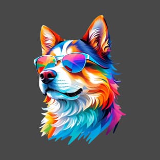 Yet Another Dog - Watercolor - AI Art T-Shirt