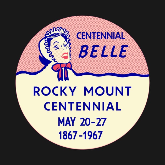 RockMount Centennial Belle Pin by RadDadArt