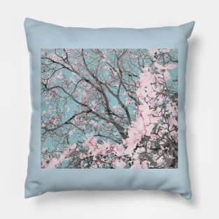 Underneath the Cherry Blossoms Pillow