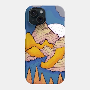 As the clouds build Phone Case