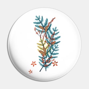Pinecone Branch Pin