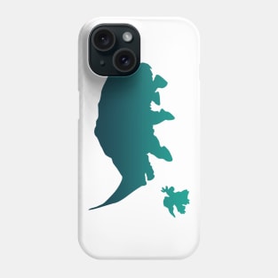 The Mudhorn (teal) Phone Case