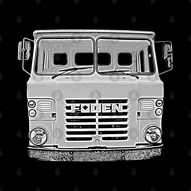 Foden S83 1970s classic heavy lorry by soitwouldseem