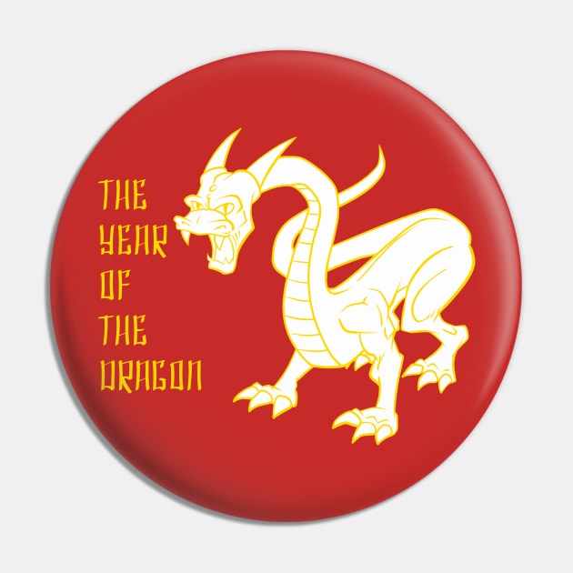 Year of the Dragon Pin by Reading With Kids