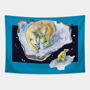 Great bear family -  Ursa Major constellation Tapestry