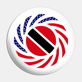 Trinidadian American Multinational Patriot Flag Pin