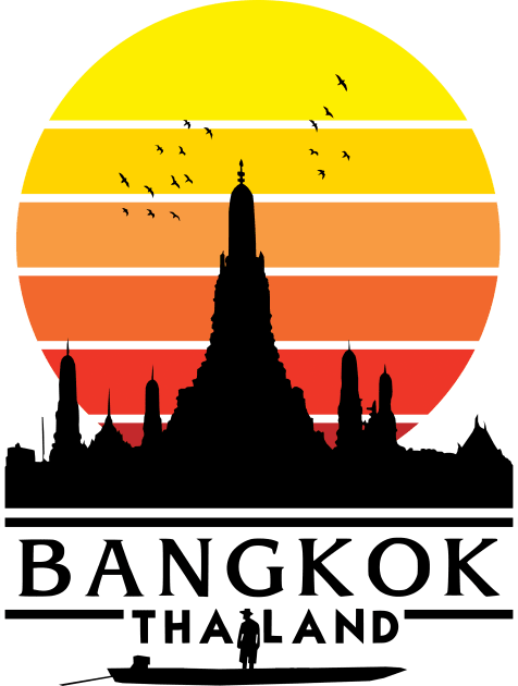 Bangkok Thailand Kids T-Shirt by KewaleeTee