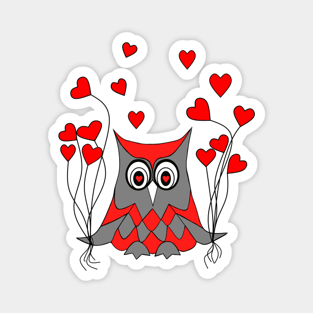 Owl Love You Forever Magnet by SartorisArt1