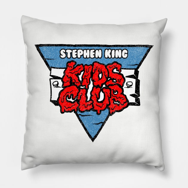 Stephen King Kids Club Pillow by GiMETZCO!