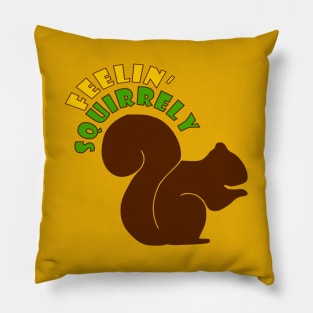 Feelin' Squirrely Pillow