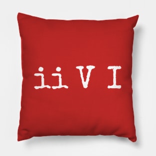 Two Five One Ii V I Jazz Chord Progression Music Pillow