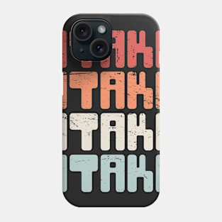 Retro 70s OTAKU Anime Text Phone Case