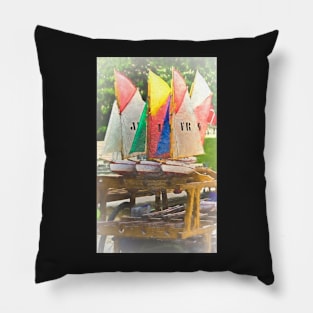 Pond Yachts For Hire Pillow