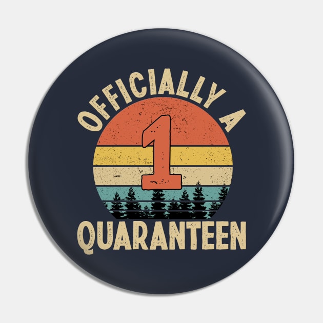 officially a quaranteen 1st birthday Pin by Yoyo Star