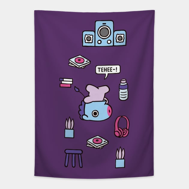 BT21 Roomie Phone Case - Mang Tapestry by ZeroKara