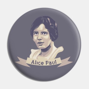 Alice Paul Portrait Pin