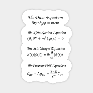 Theoretical Physics Equations Magnet