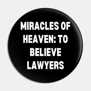 Miracles of Heaven to believe lawyers Pin