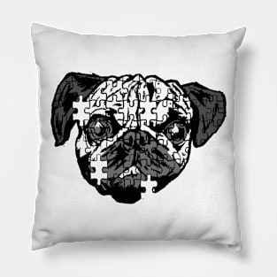 Pugzle Pillow