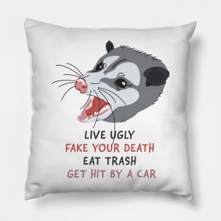 OPOSSUM QUOTES Pillow