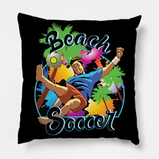 Beach Soccer player logve games Pillow