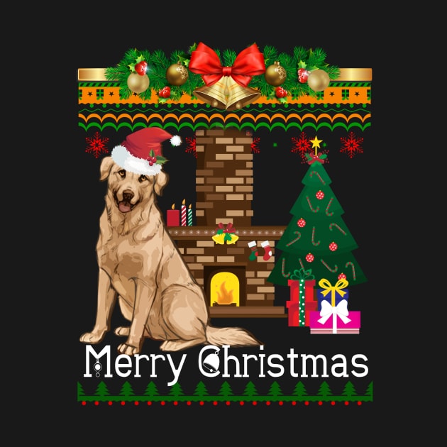 Ugly Christmas Sweater LABRADOR by LaurieAndrew