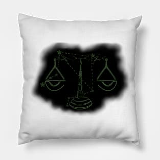 zodiac sign libra Pillow