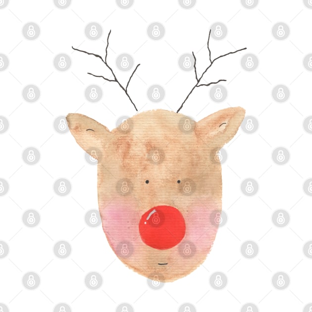 Cute Reindeer by Wild Tangents