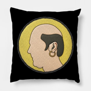 Ear Ring Midlife Merit Badge Pillow