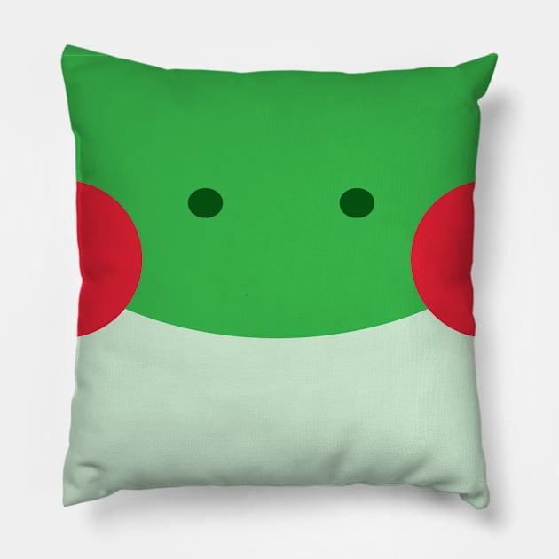 Frog Mask Pillow by haberdasher92