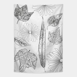 plant pattern dots Tapestry