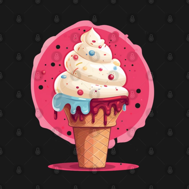 Strawberry Shortcake Icecream by Nightarcade