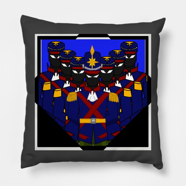 Sarge Doppelganger D4C Pillow by Venris Arts