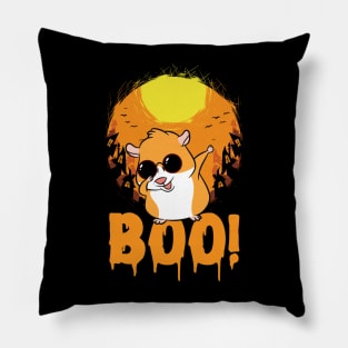 Boo Guinea Pig Halloween Pillow