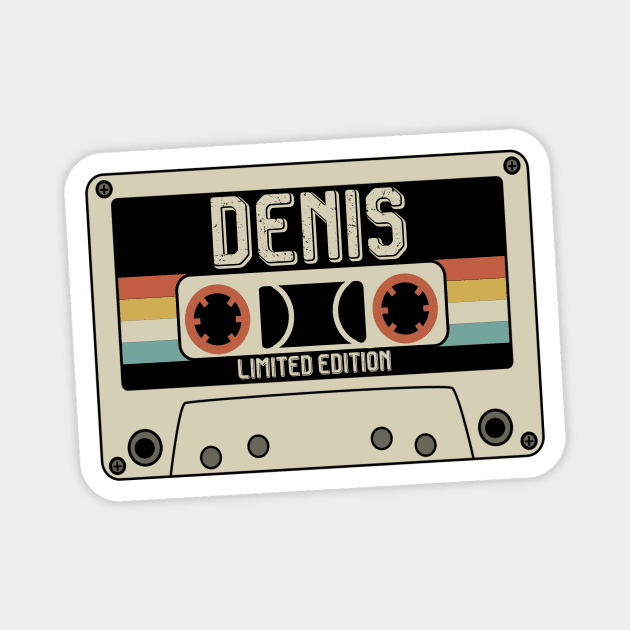 Denis - Limited Edition - Vintage Style Magnet by Debbie Art