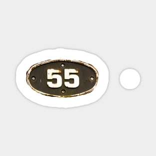 55 all the fives Magnet