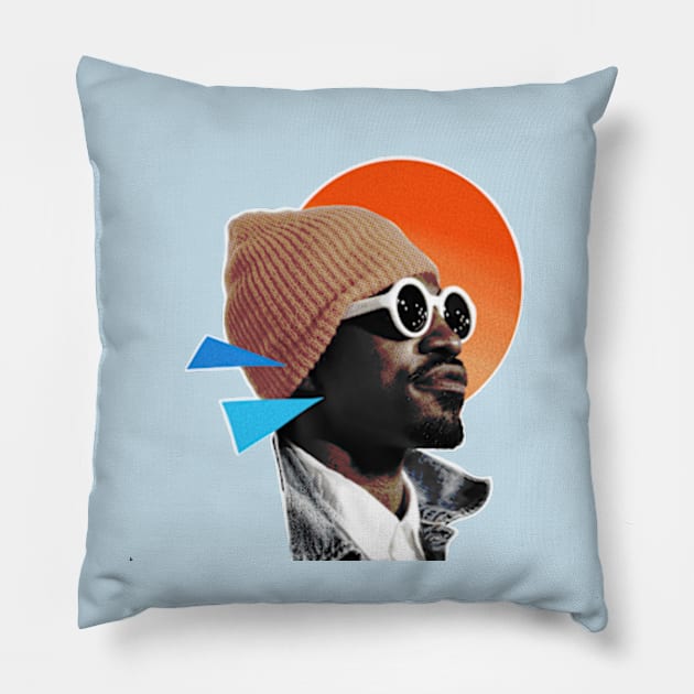 Andre 3k Pillow by salohman