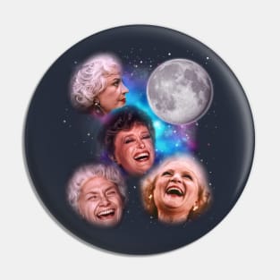 Golden Girls Howl at the Moon Pin