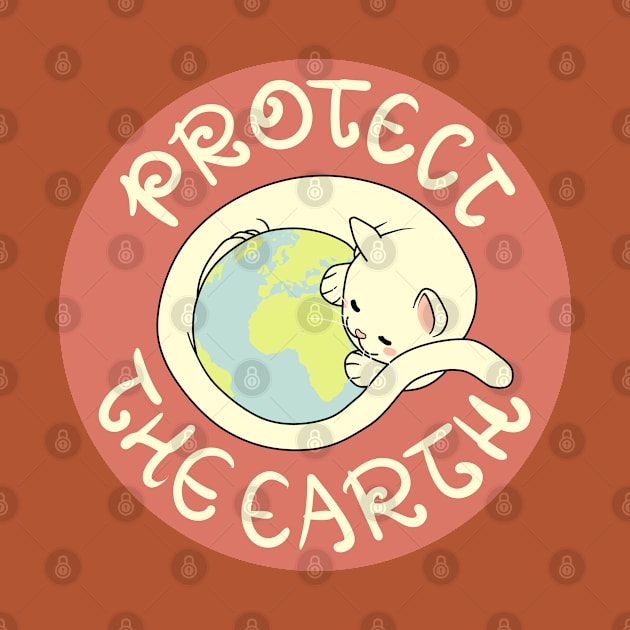 Mom Cat - Protect the Earth by ClaudiaRinaldi