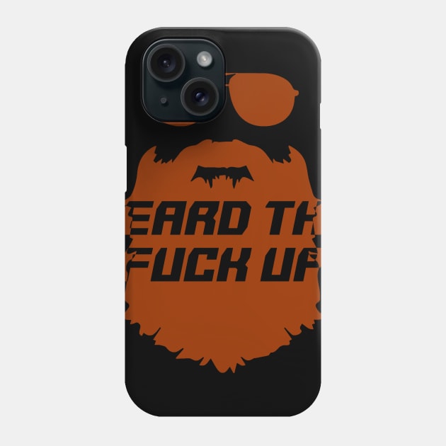 Red Beard Phone Case by GreenGuyTeesStore