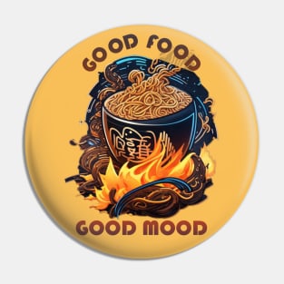 good food good mood Pin