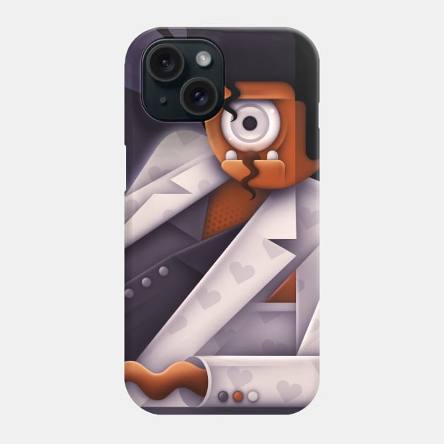 Jacko Phone Case by Kamil Białogrzywy